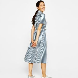 Bershka Long Striped Dress
